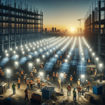 Temporary Solar Lighting for Construction Sites