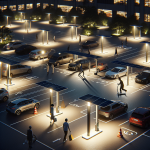 Temporary Solar Lighting for Parking Lots and Garages