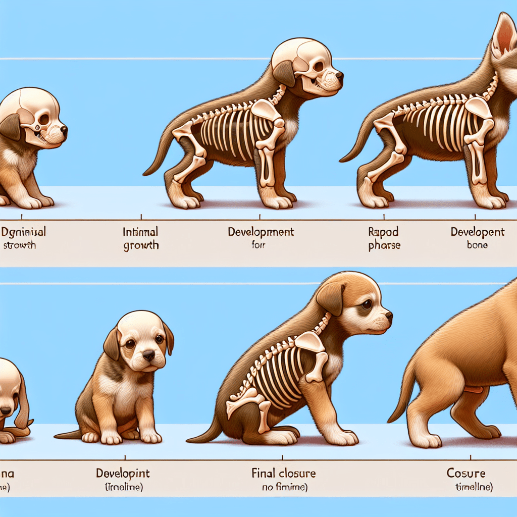 Puppy growth plate development