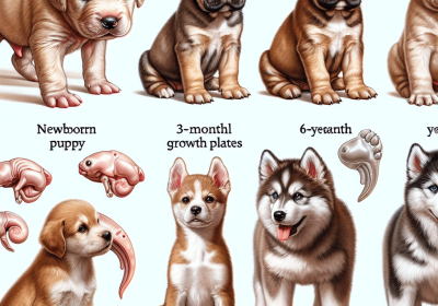 Puppy growth plate development